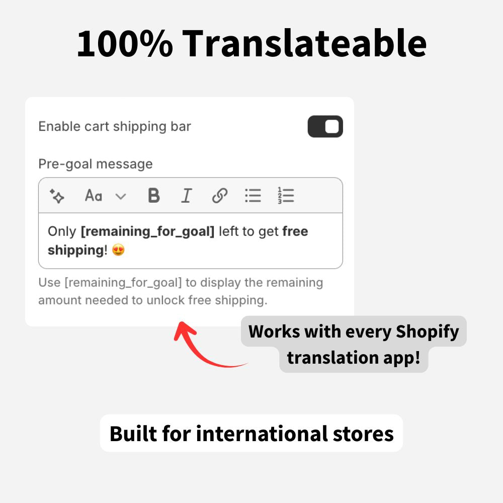 Cart drawer highlight message