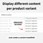 High-converting product page bundle