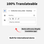 Collection story slider