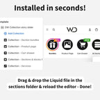 Collection story slider
