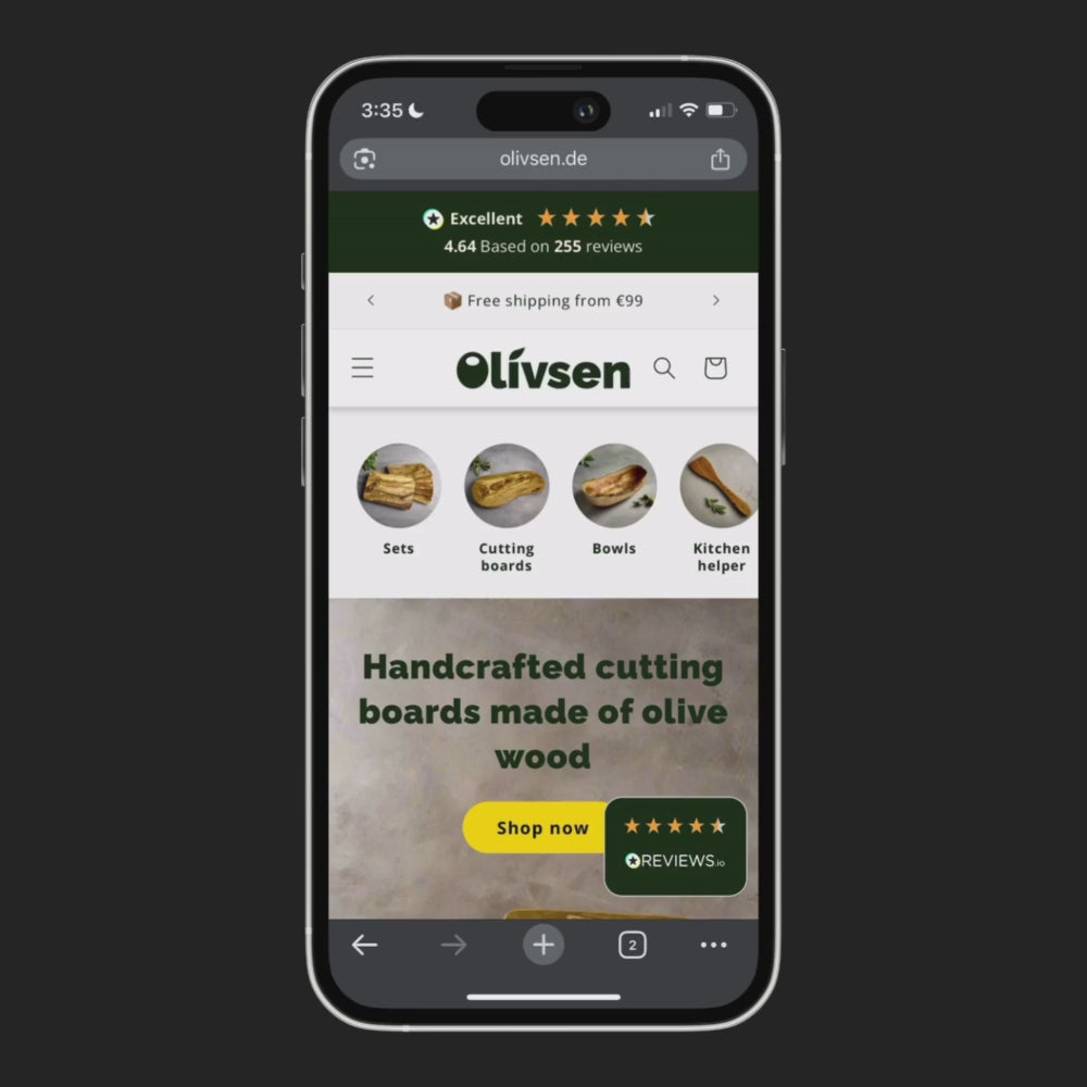 Product reviews with Reviews.io for Shopify